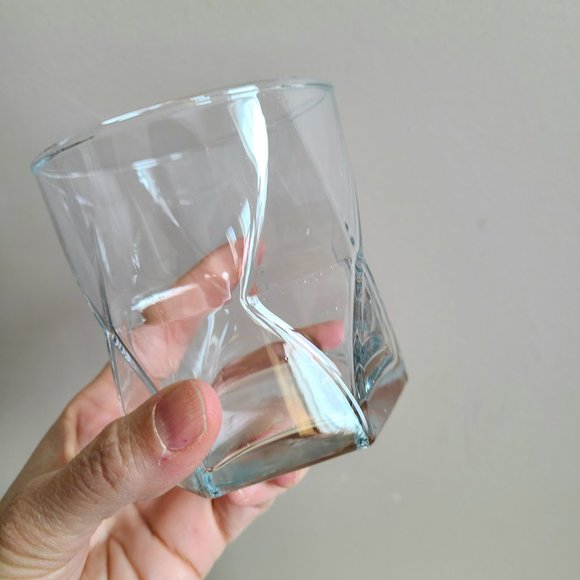 Crisa Libbey clear glass set of 4 glass. - Picture 4 of 5